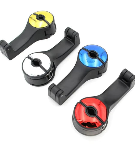 HookNView Car Organizer – Multi-Function Back Seat Hook & Phone Holder Bracket